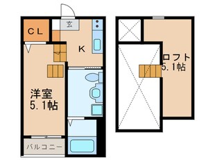 リヴェール本陣の物件間取画像